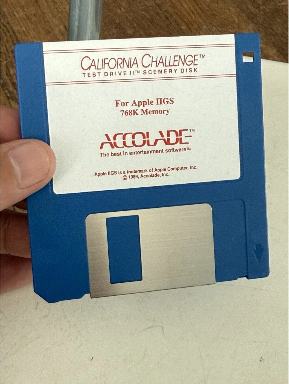 California CHALLENGE GAME AMIGA 3.5